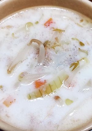 もやしは便利！簡単もやしミルクスープ-レシピのメイン写真