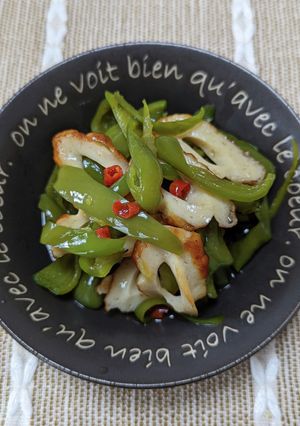 ピーマンと竹輪の煮物-レシピのメイン写真