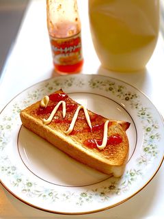 エビマヨが好きな方に♪チリマヨトースト-レシピのメイン写真