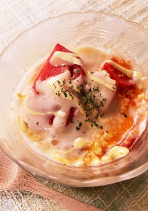トマトとチーズのレンチン 簡単-レシピのメイン写真