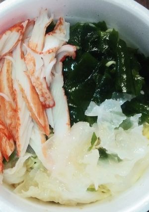 冷やし中華、簡易版-レシピのメイン写真