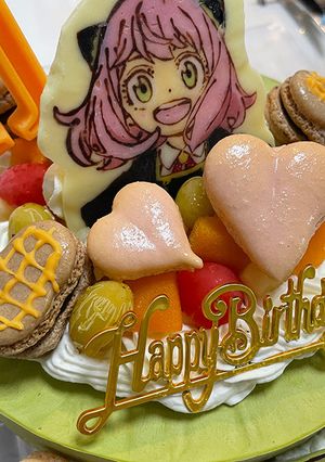スパイファミリー風ピーナツ色のマカロン-レシピのメイン写真