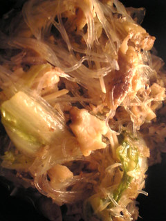 鯛のアラ煮と白菜と春雨の炒め物-レシピのメイン写真