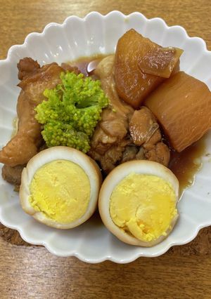 手羽元 鶏のさっぱり煮-レシピのメイン写真