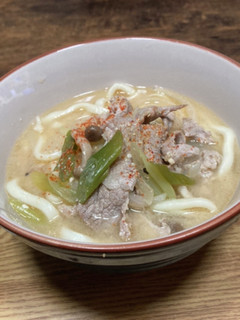 味噌煮込みうどん-レシピのメイン写真