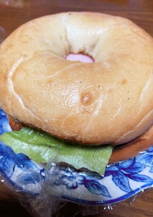 コストコベーグルサンド-レシピのメイン写真
