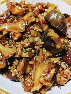 ゴロゴロお肉の旨辛麻婆茄子-レシピのメイン写真