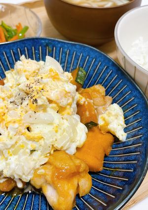 かぼちゃの鶏南蛮-レシピのメイン写真