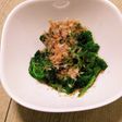 簡単♪疲れにモロヘイヤの酢の物
