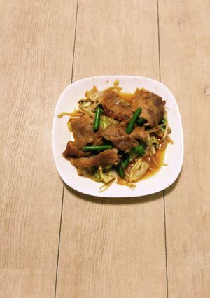 残暑疲れに！簡単！スタミナ豚肉の野菜炒め-レシピのメイン写真