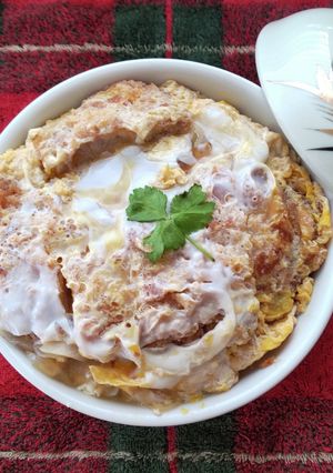 お蕎麦屋さんみたいな、カツ丼♪-レシピのメイン写真