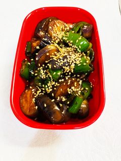 茄子とピーマンの味噌炒め-レシピのメイン写真