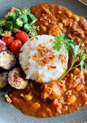 チキントマトカレー-レシピのメイン写真