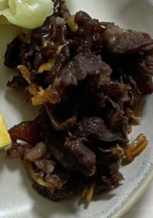 牛肉のしぐれ煮-レシピのメイン写真