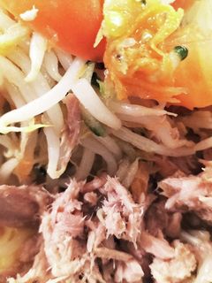 厨房ばあばぁ!シャキシャキもやしナムル。-レシピのメイン写真