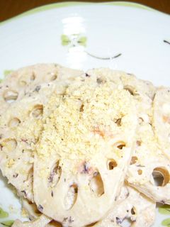 れんこんの梅マヨサラダ-レシピのメイン写真