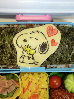 スヌーピー弁当~♪-レシピのメイン写真