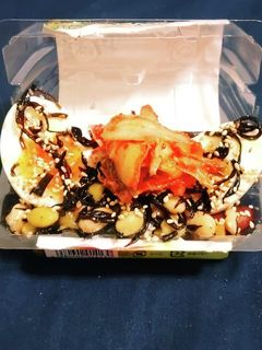 «ゆでたまご・ごま昆布煮豆サラダキムチ»-レシピのメイン写真