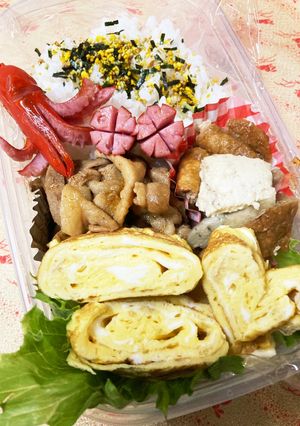 2022/9/7 焼肉弁当-レシピのメイン写真