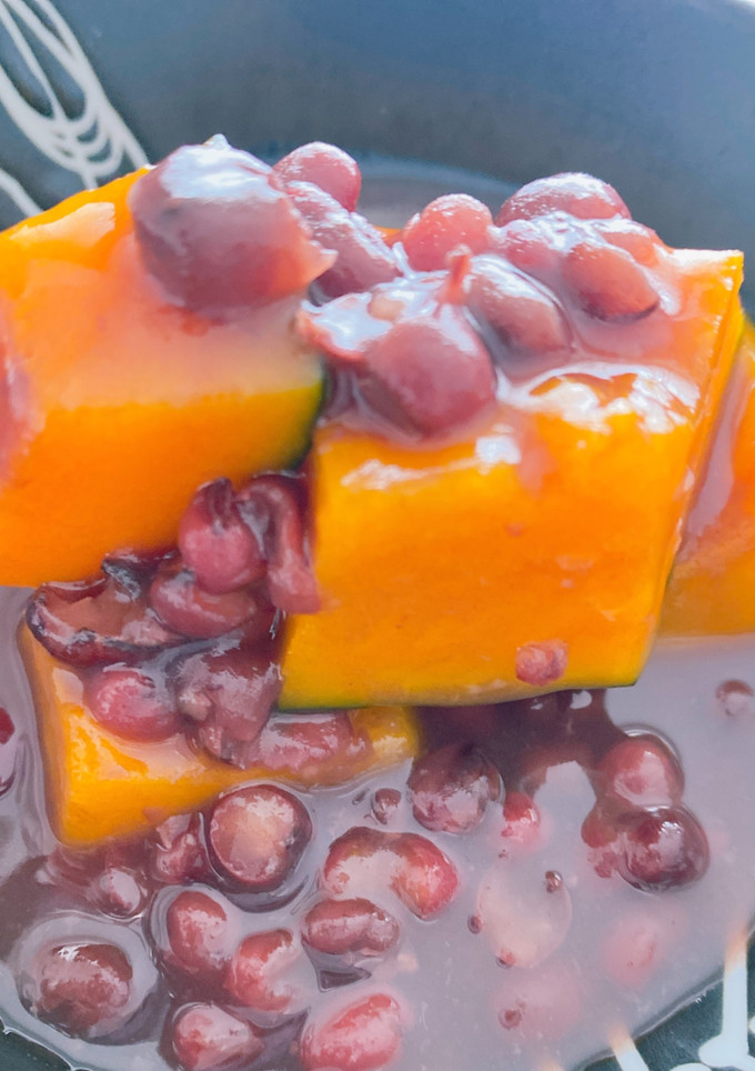 簡単◎失敗なし◎かぼちゃの小豆煮-レシピのメイン写真