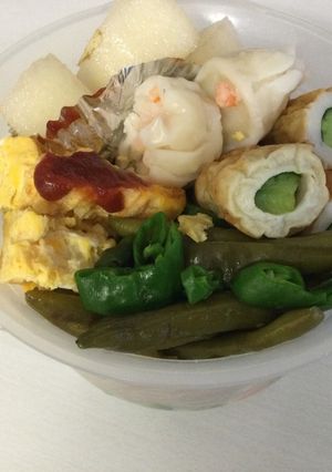我が家のサラダ蕎麦弁当-レシピのメイン写真