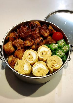 のっけ弁当2022.09.07焼鳥丼-レシピのメイン写真