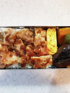 高校生弁当覚え書き58 豚ステーキ弁当-レシピのメイン写真