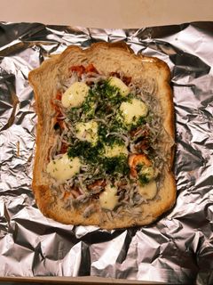 しらすキムチチーズトースト-レシピのメイン写真
