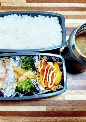 高校生男子お弁当22年9月7日-レシピのメイン写真