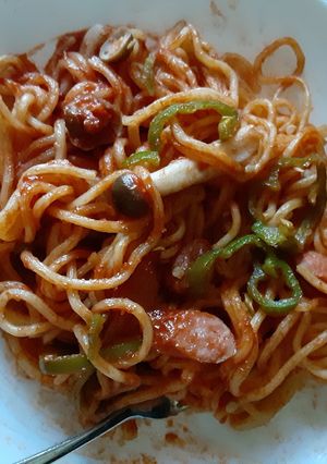 超簡単ナポリタン-レシピのメイン写真