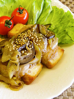 厚揚げの肉巻きソテー-レシピのメイン写真
