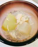 簡単♡トロトロ♡冬瓜とホタテ缶詰の煮物