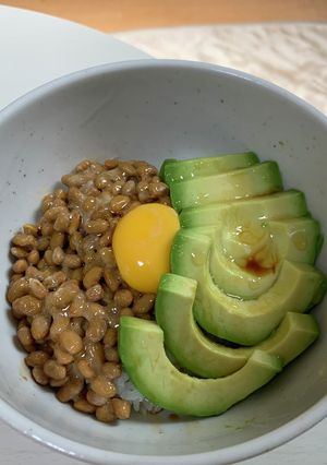 納豆アボカド丼-レシピのメイン写真