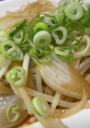 もやしとタマネギのゆずポン和え-レシピのメイン写真