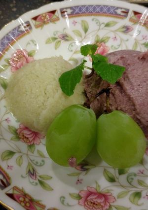 ミキサーで作る♥️巨峰のソルベ-レシピのメイン写真