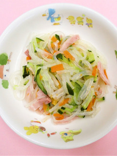 保育園給食★春雨サラダ-レシピのメイン写真