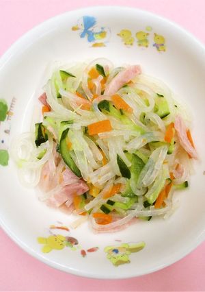 保育園給食★春雨サラダ-レシピのメイン写真