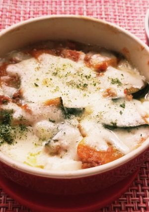 ポタージュグラタン 朝ご飯夏休みおすすめ-レシピのメイン写真