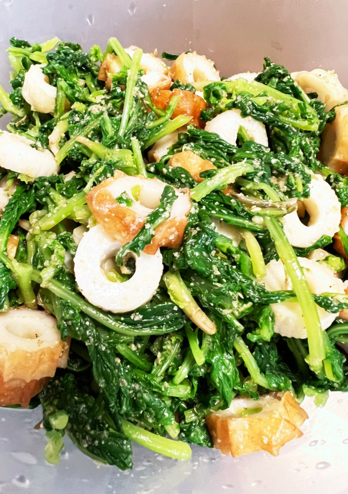 大根の抜き菜で胡麻和え-レシピのメイン写真