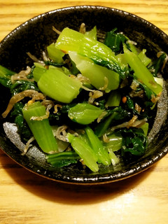 保育園給食★チンゲン菜のナムル-レシピのメイン写真