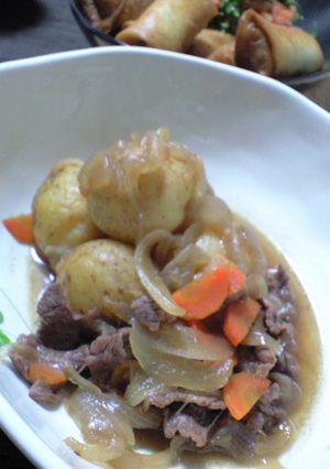新じゃがの肉じゃが-レシピのメイン写真
