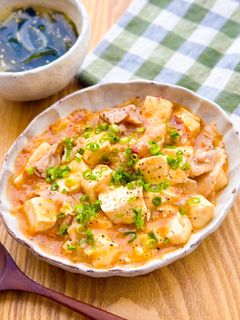 豚バラで作る麻婆豆腐-レシピのメイン写真