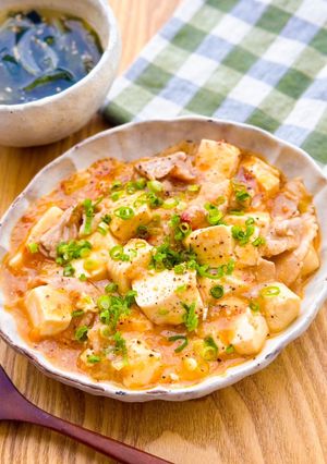 豚バラで作る麻婆豆腐-レシピのメイン写真