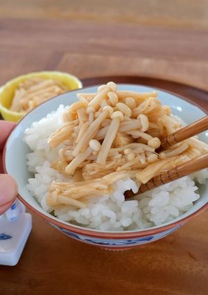 【レンジで2分】手作りなめたけ-レシピのメイン写真