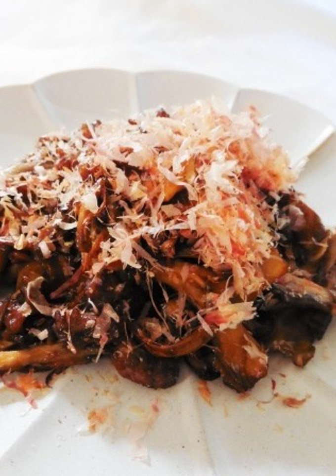 たっぷりきのこと牛肉のみそ炒め-レシピのメイン写真