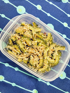 大人の味♡ゴーヤとしらすの佃煮-レシピのメイン写真