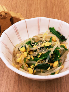 【大崎市】ほうれん草のミモザ和え【給食】-レシピのメイン写真