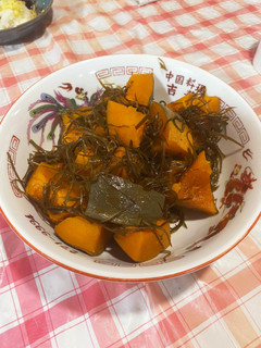 【ホッコリ】カボチャと切り昆布の煮付け-レシピのメイン写真