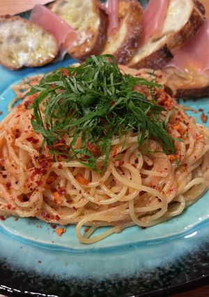 激辛党が作るピリ辛明太子パスタ-レシピのメイン写真