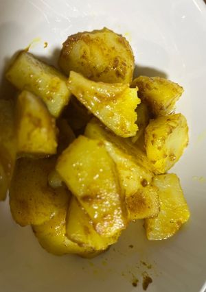 カレーポテト-レシピのメイン写真